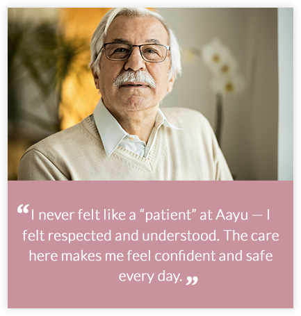 About Aayu Geriatrics Client Testimonial