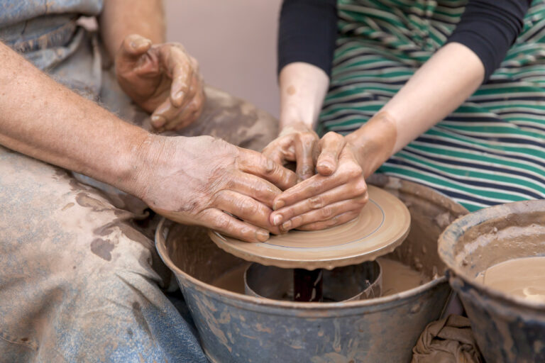 Pottery sessions for Seniors at aayu Geriatrics